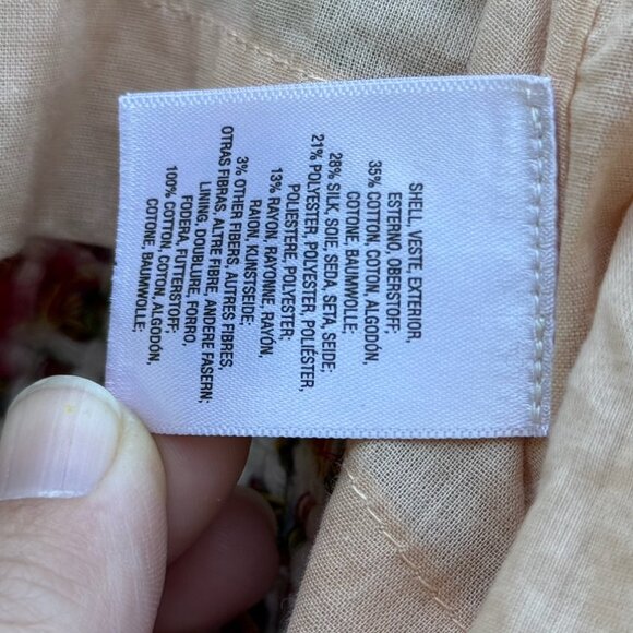 ANTHROPOLOGIE ett:twa Tweed Berwyn Rainbow Jacket XL - Picture 12 of 12